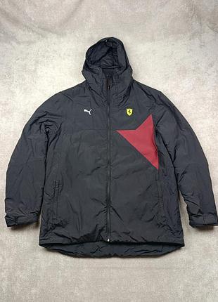 Мужская утепленная куртка puma scuderia ferrari sf rct