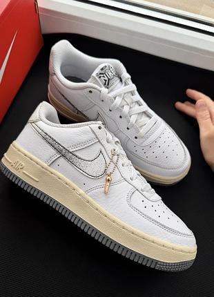 Брендовые кожаные кроссовки nike air force (оригинал) 3