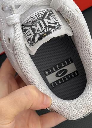 Брендовые кожаные кроссовки nike air force (оригинал) 5