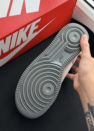 Брендовые кожаные кроссовки nike air force (оригинал) 8