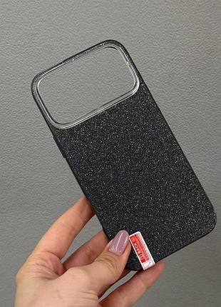 Чехол-накладка color glitter для iphone 17 pro max,чехол с блестками для айфон 17 про макс