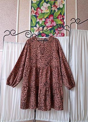 Красиве ярусне плаття shein.