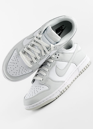Кросівки шкіряні nike dunk low, оригінал, р-р 42, устілка 27 см
