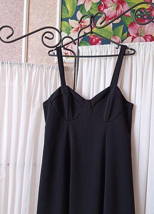 Красиве чорне плаття shein. 2