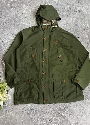 Куртка парка чоловіча fred perry оливкова розмір xl