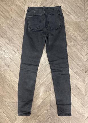 Джинсы zara серые 3