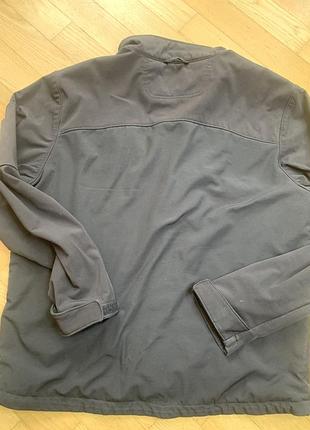 Чоловіча куртка софтшелл a-code active wear (розмір l, чорний колір, фліс) softshell 3