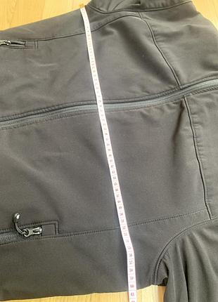 Чоловіча куртка софтшелл a-code active wear (розмір l, чорний колір, фліс) softshell 5