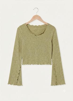 Кооптоп топ с длинным рукавом shein m 38