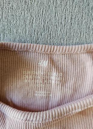 Реглан в рубчик для девочки h&amp;m на 8-10 лет 3