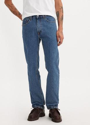 Джинси чоловічі levi's 505 сині w32 l30