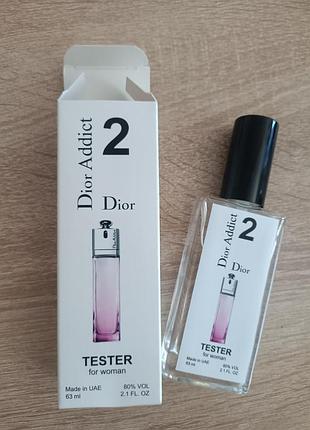 Тестер жіночий dior addict 2 63 ml