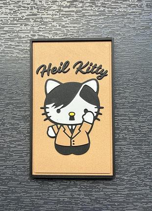 Шеврон пвх heil kitty 55х90 мм