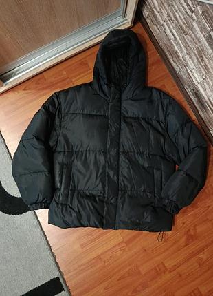 Куртка чоловіча staff зимова чорна xxl (фактичний xl)