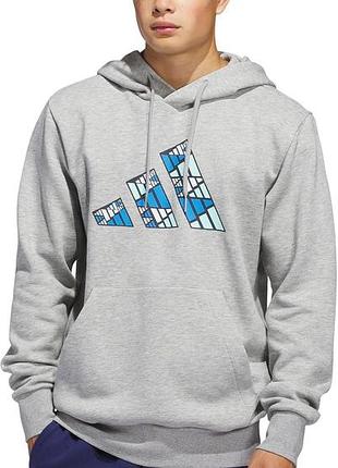 Чоловіча толстовка на флісі adidas big logo graphic l tall