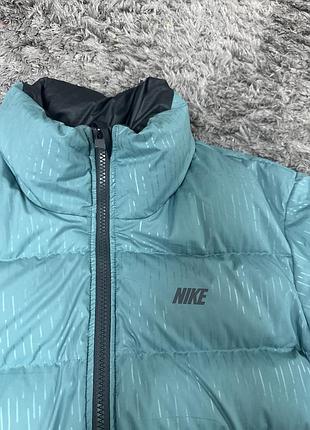 Куртка пуховик двостороння nike 3