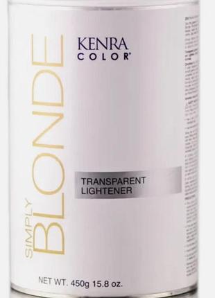 Пудра-фарба преміум, для волосся kenra color simply blonde t450 г