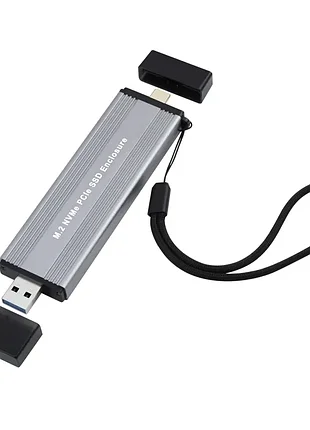 Корпус nvme m2 ssd usb3.0/type-c 2