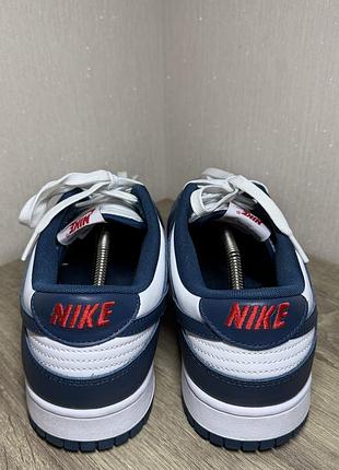 Кроссовки nike dunk low retro valerian blue 3