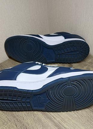 Кроссовки nike dunk low retro valerian blue 4