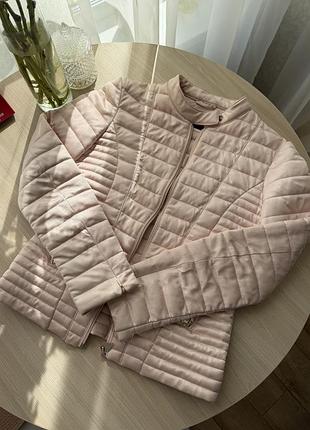 Куртка жіноча guess w83l15 k7eu0 пудрова