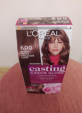 Крем-фарба loreal paris casting, волоський горіх