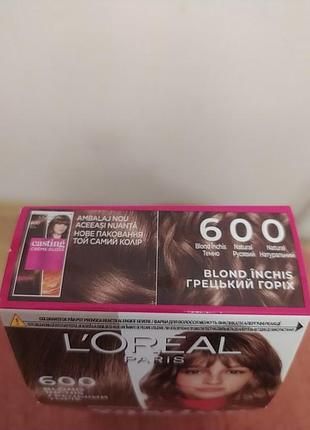 Крем краска loreal paris casting,грецкий орех 3