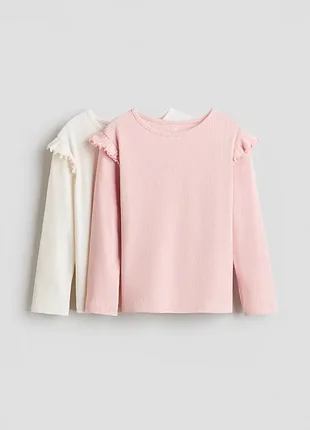 Реглан в рубчик  для дівчинки h&m на 8-10 років