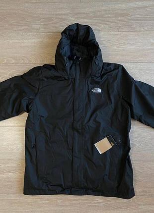 The north face evolve ll куртка 2 в 1 фліска + куртка з капюшоном