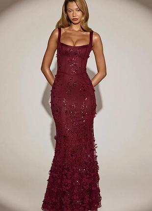 Сукня oh polly vasanta wine red оригінал!
