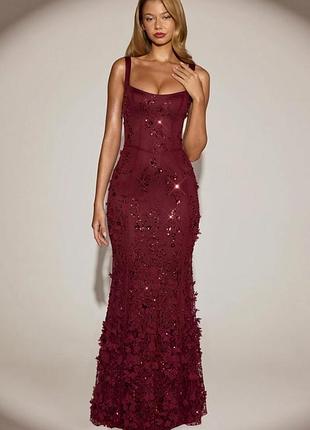 Сукня oh polly vasanta wine red оригінал! 5