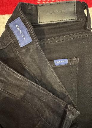 Джинси жіночі gant farla-slim чорні