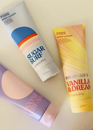 ❤️лосьйони для тіла coconut cream  sugar surf vanilla & dreamy victoria’s secret, оригінал!