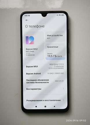 Xiaomi mi9 m1902f1g  6/128gb 7