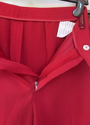 Брюки жіночі burberry червоні 3