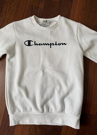 Світшот для хлопчика champion білий 134-140 см