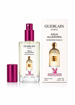 Женские духи guerlain aqua allegoria mandarine basilic герлен аква аллегория мандарин базилик с ферромонами 60 мл тестер