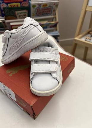 Кросівки для дітей puma білі 20 розмір ( 13 стм )