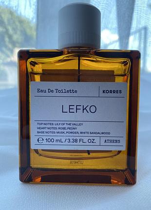 Korres lefko  туалетна вода 2
