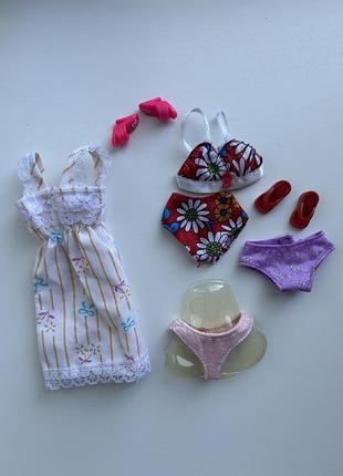 Лот вінтажного одягу для барбі