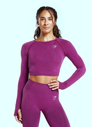 Спортивна кофта, кроп-топ gymshark