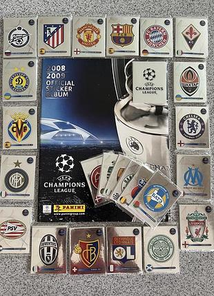 Колекціонування panini альбом для наклейок ліга чемпіонів 2008-2009
