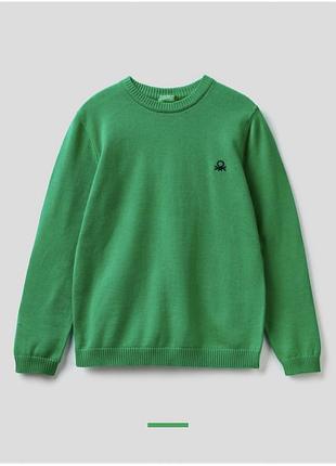 Светр для хлопчика benetton зелений