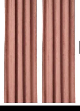Готова штора  блекаут 145х250 ikea  birtna  004.807.64 5