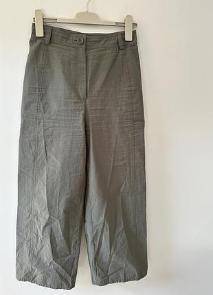 Широкие брюки zara 9