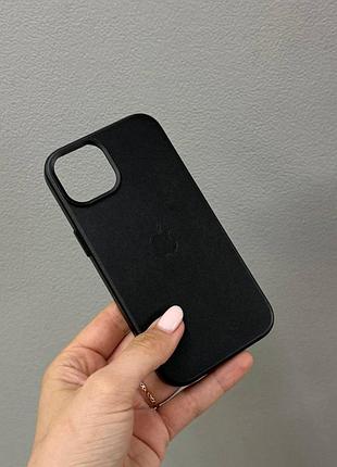 Противоударный кожаный чехол для iphone 14,премиальный кожаный чехол для айфон 14