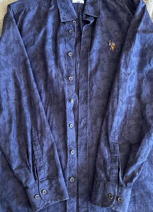 Сорочка u.s. polo assn. (розмір l, slim fit)