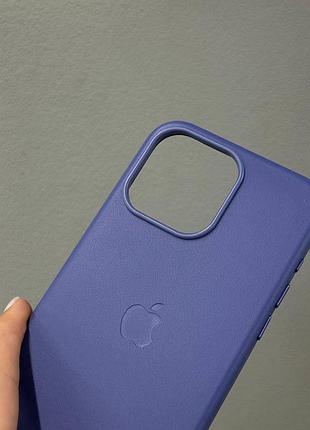 Протиударний шкіряний чохол magsafe для iphone 15 pro max, преміальний шкіряний чохол для айфон 15 pro max 4