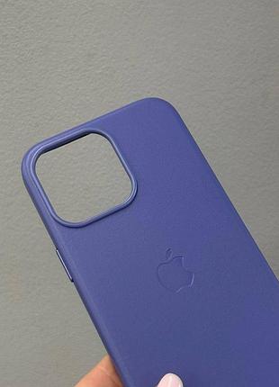 Протиударний шкіряний чохол magsafe для iphone 15 pro max, преміальний шкіряний чохол для айфон 15 pro max 5