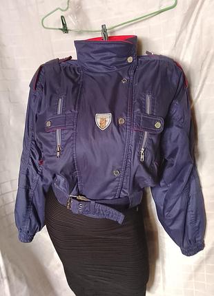 Винтажная лыжная куртка ellesse x goldwin (р. m / jaspo m) в стиле 80-90х